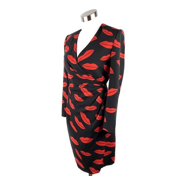 💋 Saint Laurent Lips Dress Size 6 - Picture 5 of 8